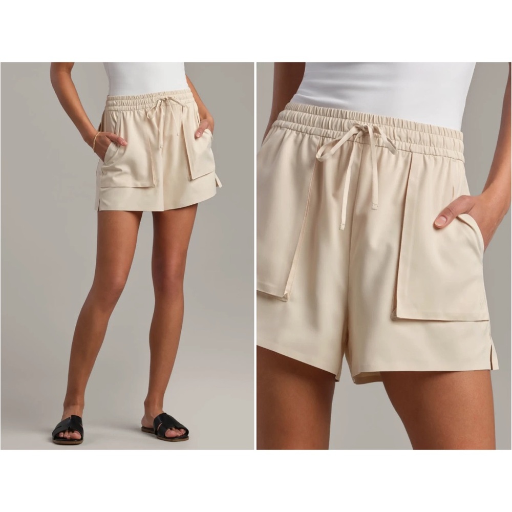 Rhone Women’s Mirage Pocket Short Color Linen Size XS $98